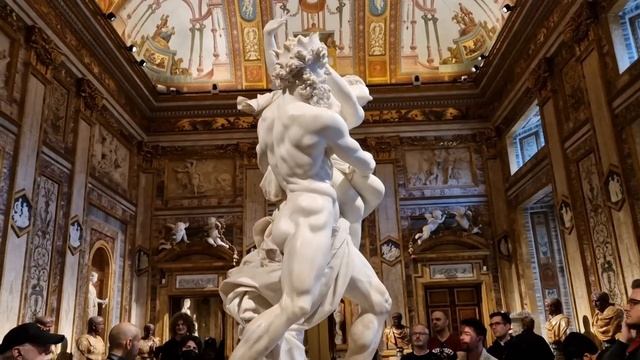 Рим 2024г. Шедевры Галереи Боргезе_ путешествие в мир искусства и скульптур Бернини. Взрыв эмоций!