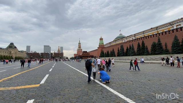 Москва. Прогулки по Красной площади. 11.08.2025.
