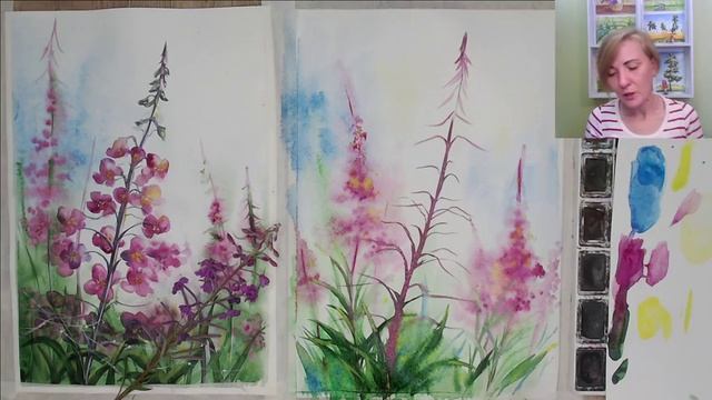 Школа-рисования-Елены-Терской---Рисуем-Иван---чай