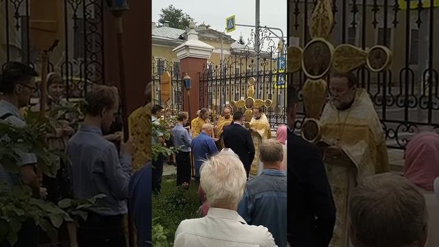 Колокольный звон на крестный ход, Рождество свтл. Николая Чудотворца 11.08.2025, звонарь Наталья