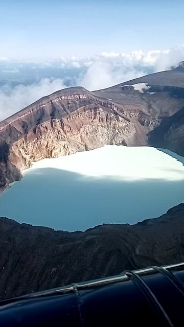 VID_20210808_100956   Камчатка. Вулкан Малый Семячик сверху.