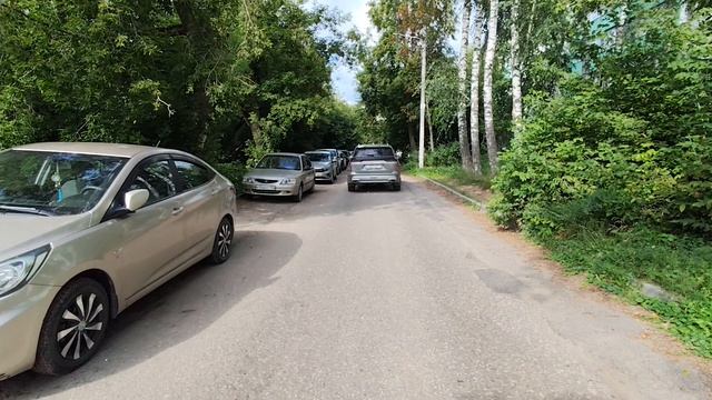 город Коломна - проспект Кирова улица Ленина Магазины Репинский район Овраг Репинский мостик...