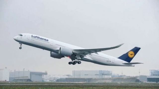 Самолёты Lufthansa часть 2