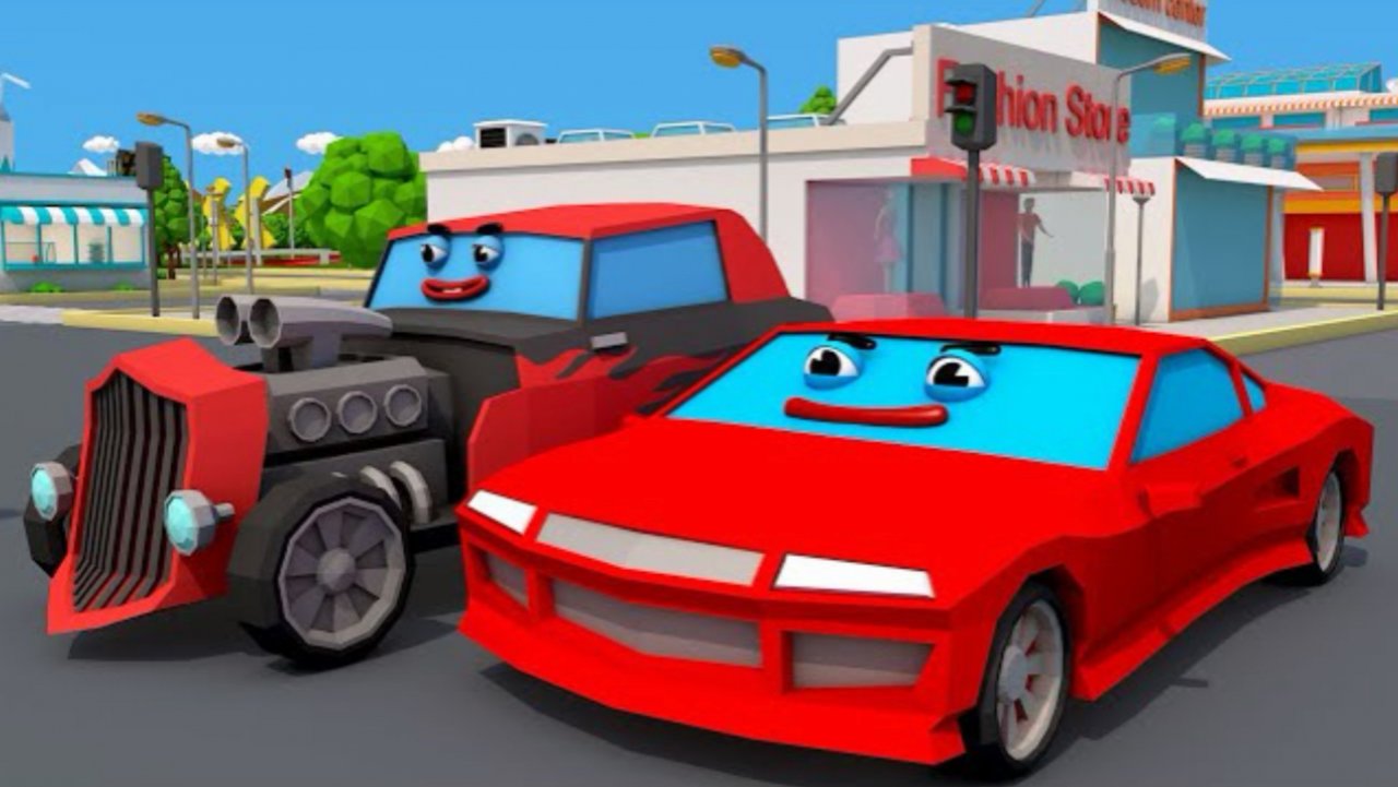 Мультик про машинки гоночные тачки