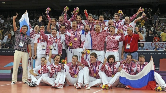 Россия - Бразилия. Волейбол Олимпиада 2012. Финал