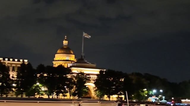 Ночной Питер. Мосты.