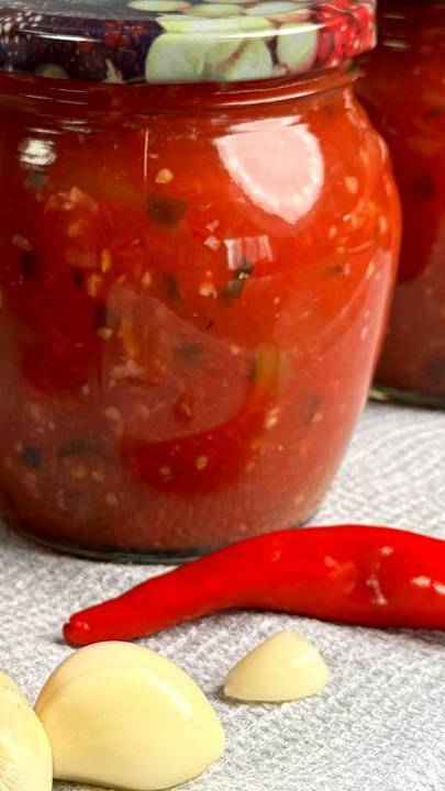 ХИТ среди моих заготовок! Съедается наверняка! Открываем, не дожидаясь зимы! Томатный СОУС , вкусно!