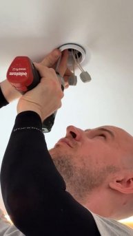 Установка точечного светильника ВН10 Orb