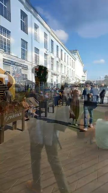 Смотреть на залив, мечтать и пить кофе: Севкабельпорт #светланакутузова #петербург