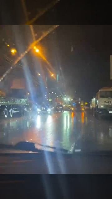 Асфальт в дождь