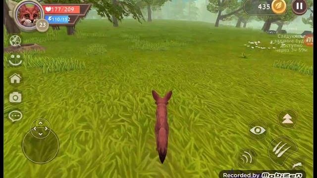 Выращиваем лисенка в WildCraft!!ТГК В ОПИСАНИИ