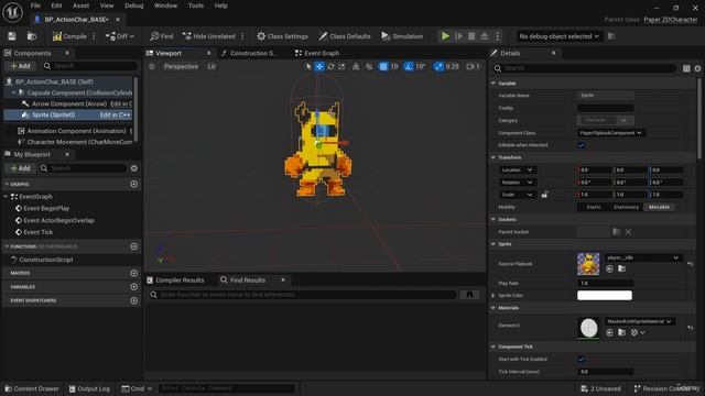 20 - Inheritance and making the Character Blueprint