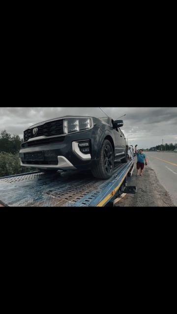 Для нашего клиента Руслана, пришел Kia Mohave из Кореи.
