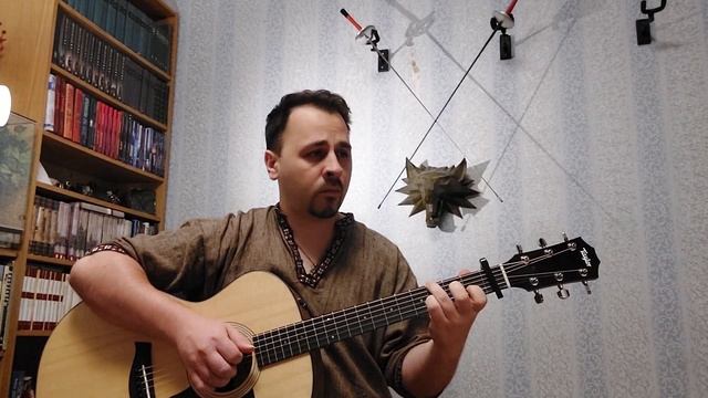 Toss A Coin To Your Witcher on acoustic guitar (arr. by Fabio Lima)