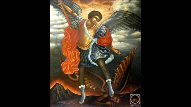 62. Архангел Михаил и Ариман в борьбе за мышление человека.