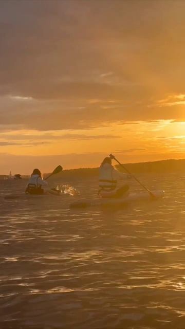 Сап прогулка на закат