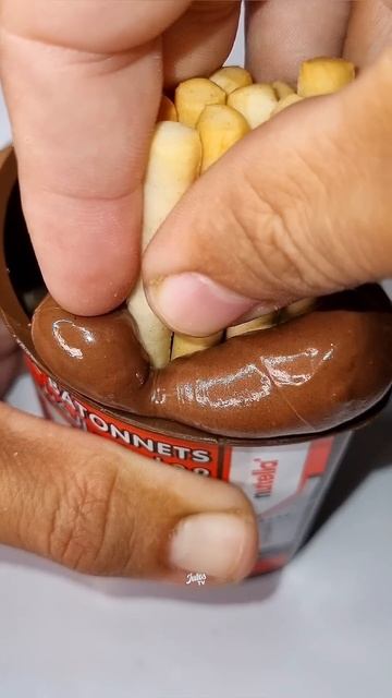 Nutella &GO Chocolate Dipping | ASMR