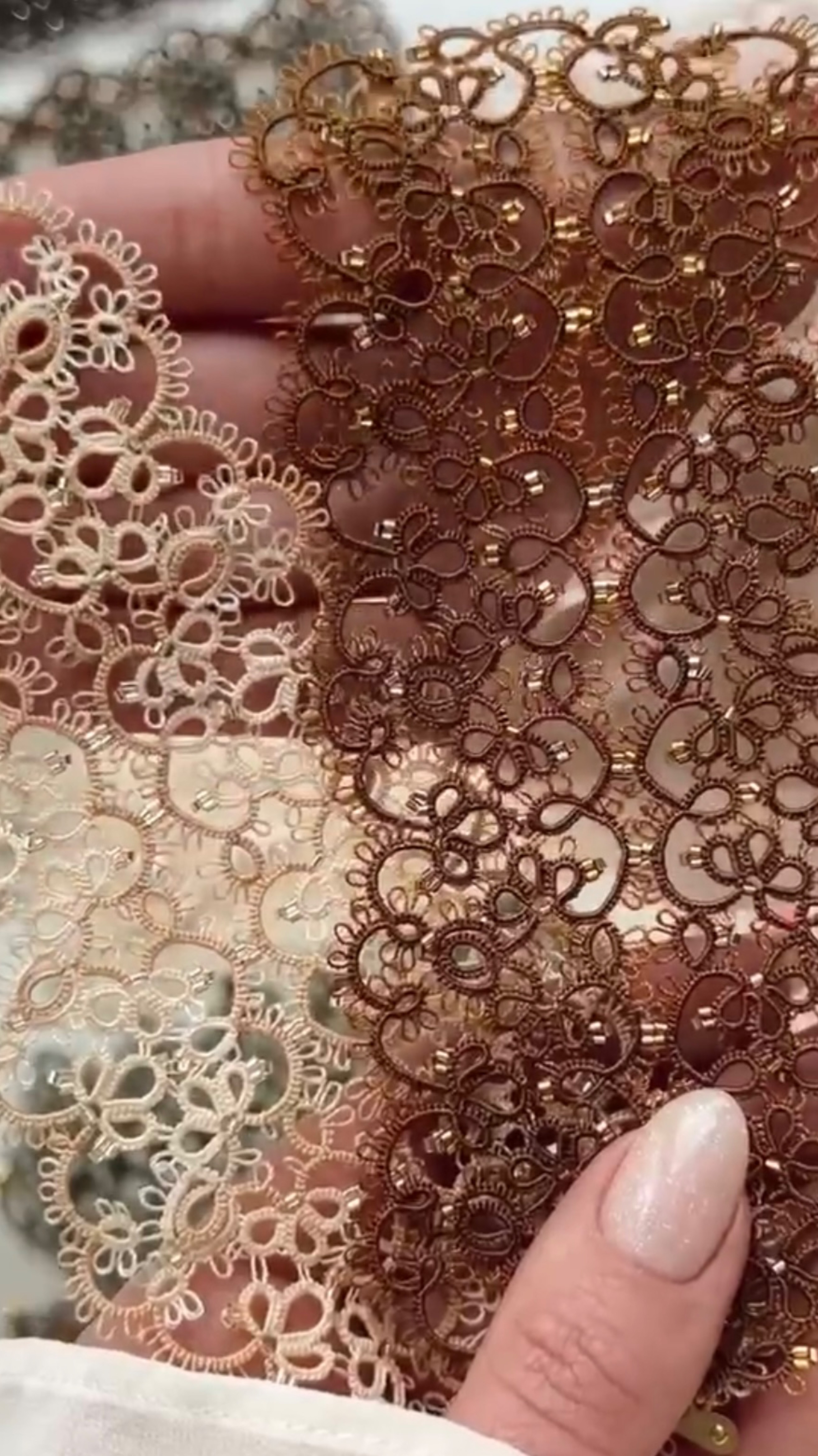 Профессиональная кружевница Ирина Малых рассказывает о технике фриволите