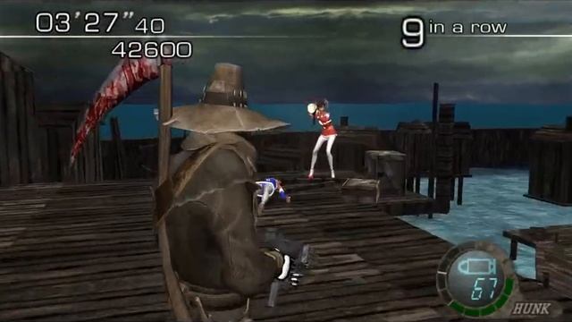 Resident evil 4 mercenaries Hunk  водный мир