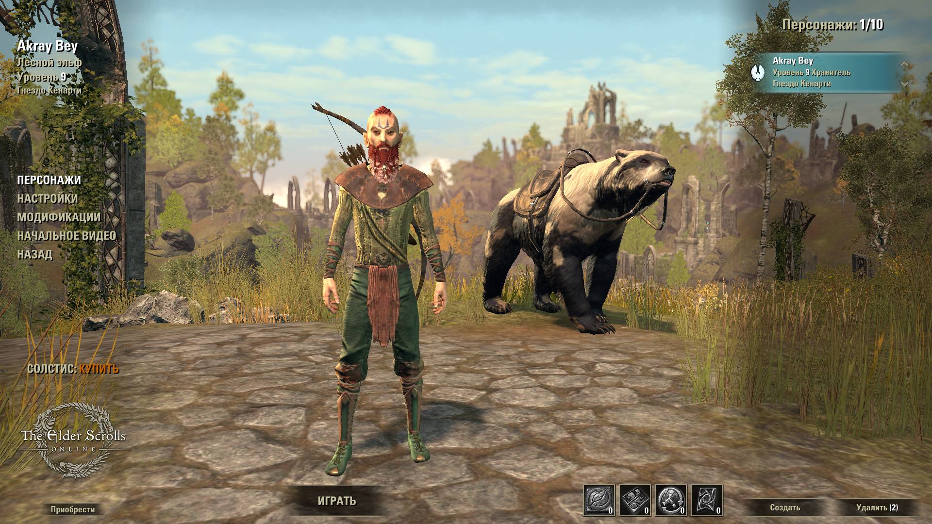 The Elder Scrolls Online.Возвращение в игру