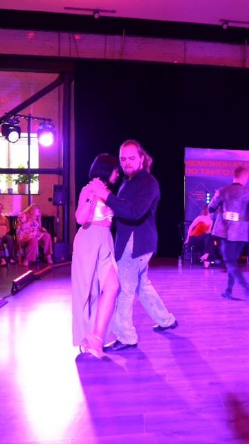 Чемпионат России по танго. Юрий Седов и Ирина Квак #танго #тангонуэво #неотанго #танцы