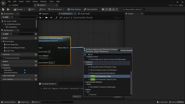 11. Blueprint Construction Script