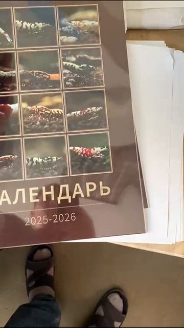 Кастомный перекидной календарь формата А3