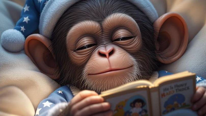 Колыбельная: сказка про мартышку