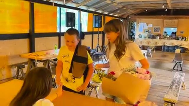 Поездка дочки в лагерь