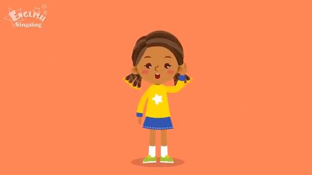 10. Kids vocabulary - Body - parts of the body - Learn English for kids - English educational video