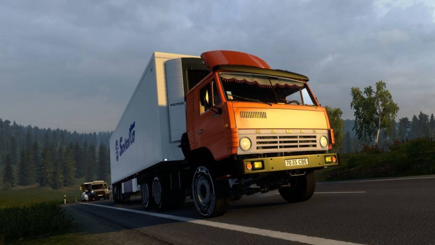 Камаз 5410 на Российских дорогах