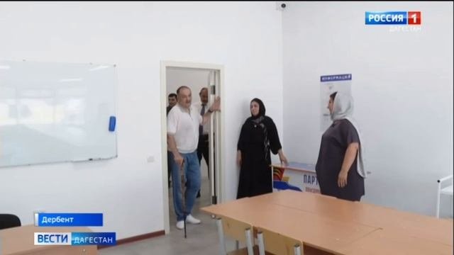 Сергей Меликов с рабочим визитом посетил Дербент