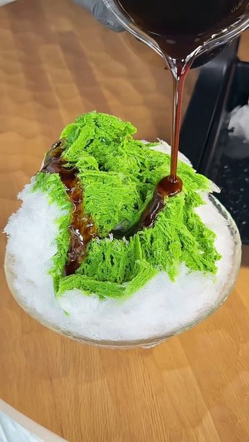 Матча со льдом для жаркого лета