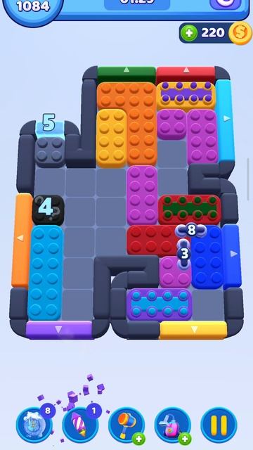 color block jam 1084 уровень (комментарии приветствуются)))