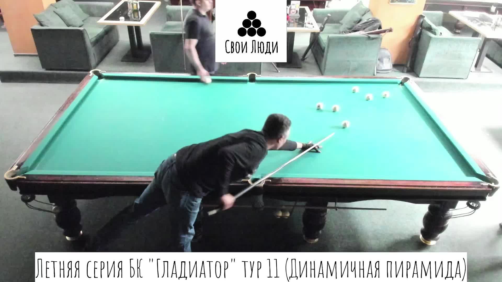Летняя серия БК "Гладиатор" тур 11 (Динамичная пирамида)
