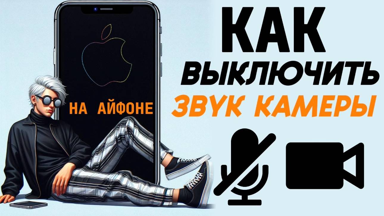 Как отключить звук камеры на айфоне? Как выключить звук затвора камеры на iphone? #iphone #айфон