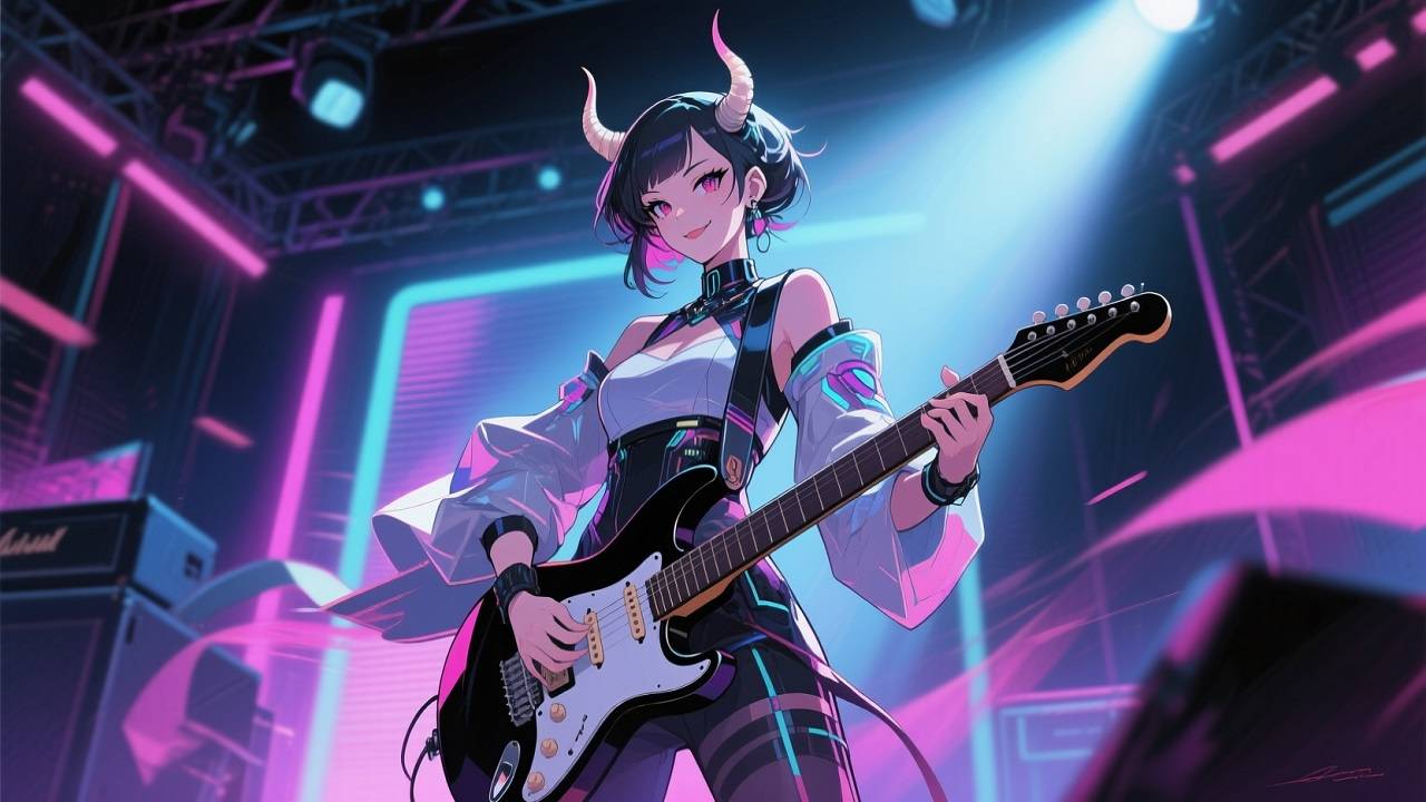 AI вариации на ВАНЕССА МЭЙ - Трель дьявола (Electric Guitar)