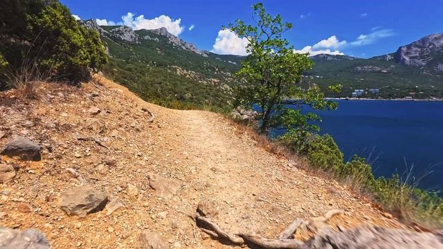 Красоты Южного берега Крыма. Бухта Ласпи.  Урочище Батилиман [4К]