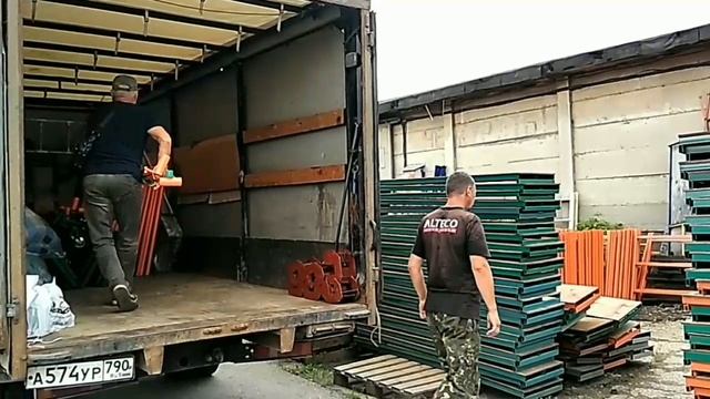 Отгрузка вышек-тур в организацию ООО «ТК Сталь ком»