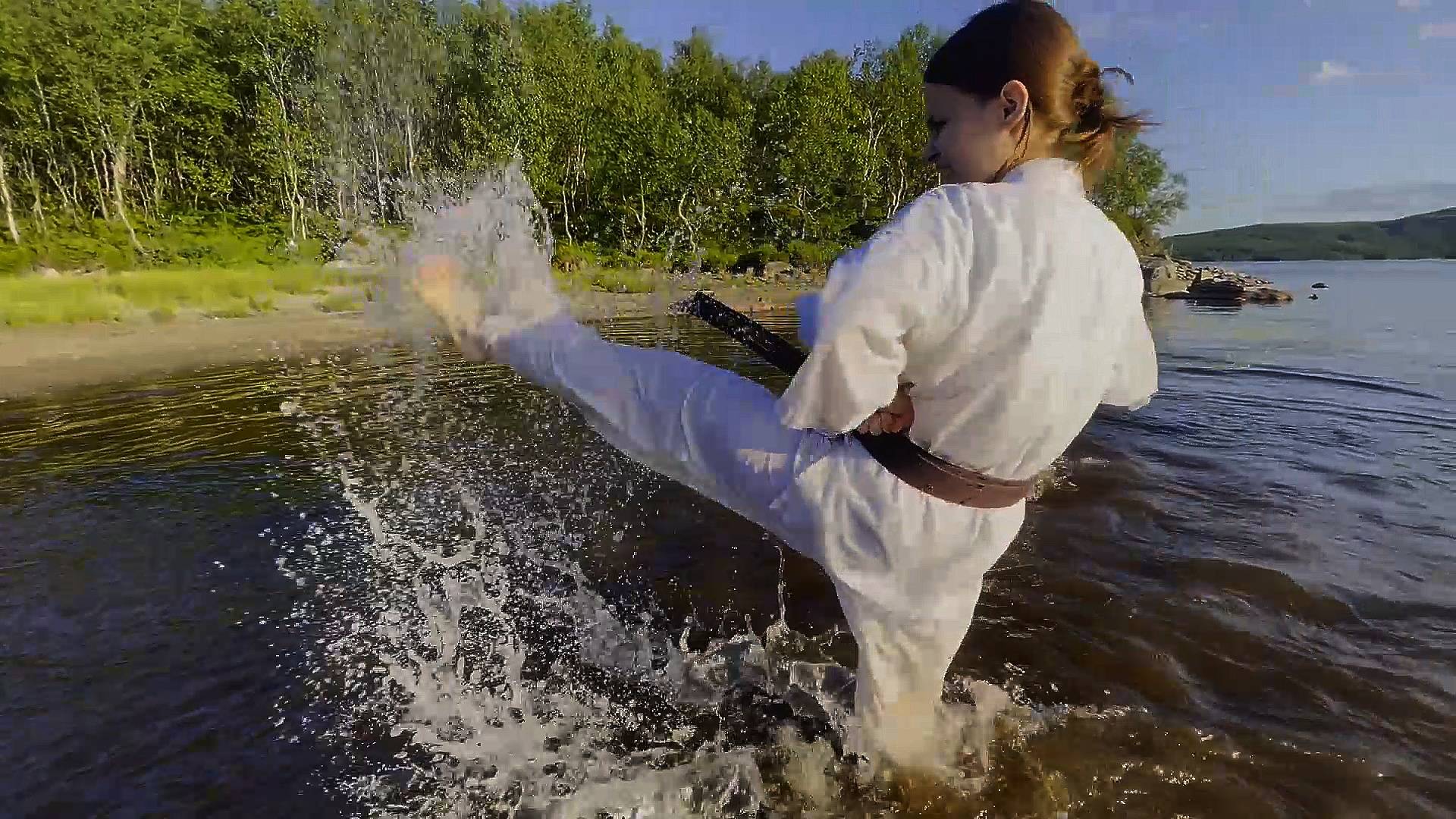 Пинан соно сан в сложных условиях Кёкусинкай Карате. Центр спортивной подготовки «Тэнгу Про»