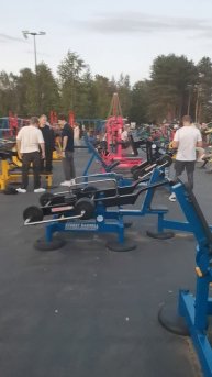 Бесплатный фитнес-парк на берегу Финского залива.