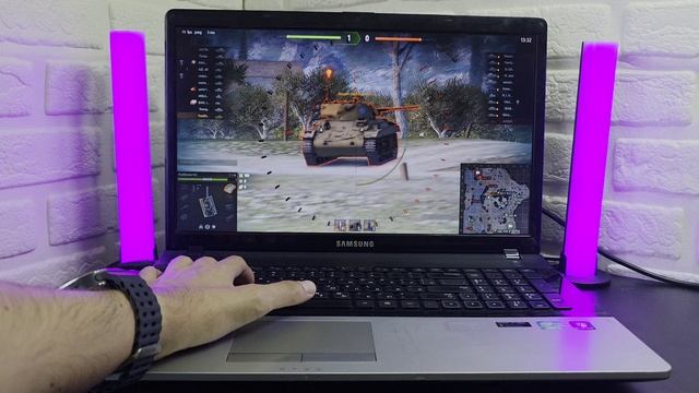 Огромный 17.3 Игровой Ноутбук Samsung GTA5 Max WoT