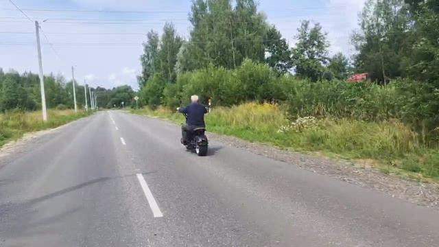 Видео отзыв из Твери: электромотоцикл Eco Koleso X5 4000W 72V56Ah #электромотоцикл #citycoco