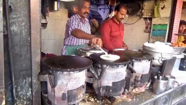 Уличная еда Экзотические блюда Мумбай Индия