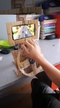 Руль из картона