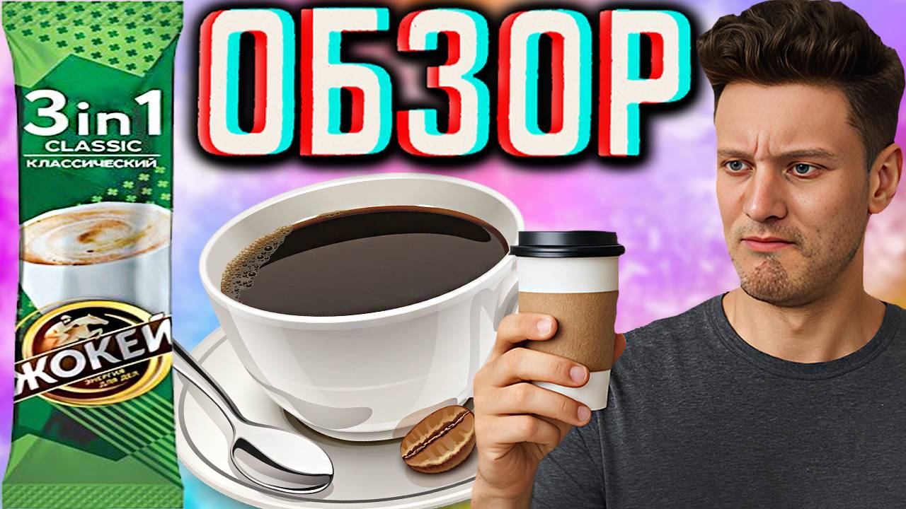 ОТВРАТИТЕЛЬНАЯ СЛАДКОСТЬ | ЖОКЕЙ 3 В 1 КЛАССИЧЕСКИЙ | ЭНЕРГИЯ ДЛЯ ДЕЛ | КОФЕ В ПАКЕТИКЕ | ОБЗОР