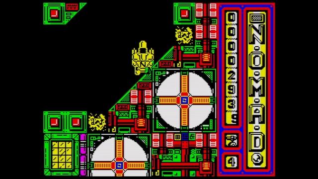 NOMAD ZX SPECTRUM WALKTHROUGH 2K