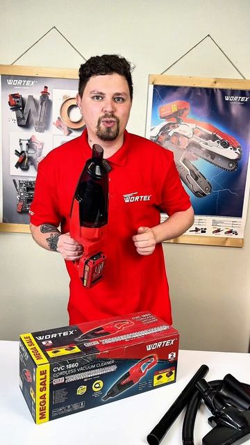 WORTEX CVC 1860 ALL1 Пылесос автомобильный аккумуляторный