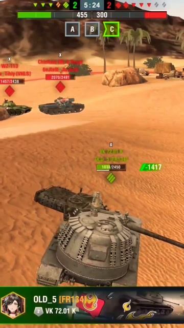 Бедный тапок) #бурыч #lesta #танксблиц #минск #wotblitz #вк7201к #кранвагн #gaming #юмор