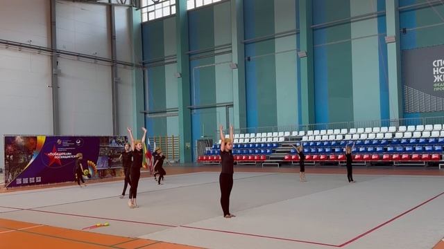 Программные показательные выступление участниц УТС. 1 смена.